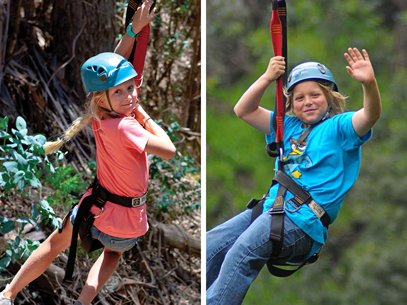 Check if your child meets the weight requirements before booking a zipline tour